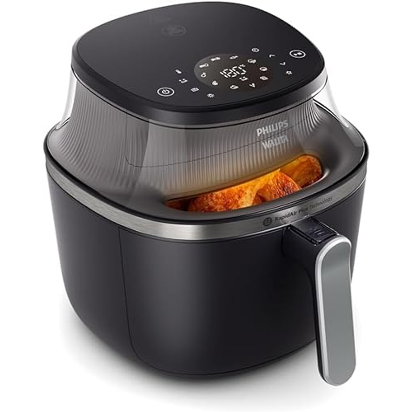 Fritadeira Airfryer Série 3000 7,2L Digital com Visor, Philips Walita, 2000W, 2 anos de garantia, 220v - NA341/09