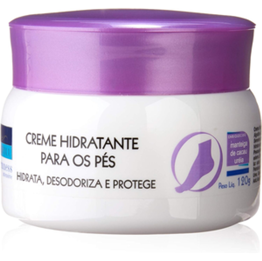 Nupill Hidratante Pés 120g Branco