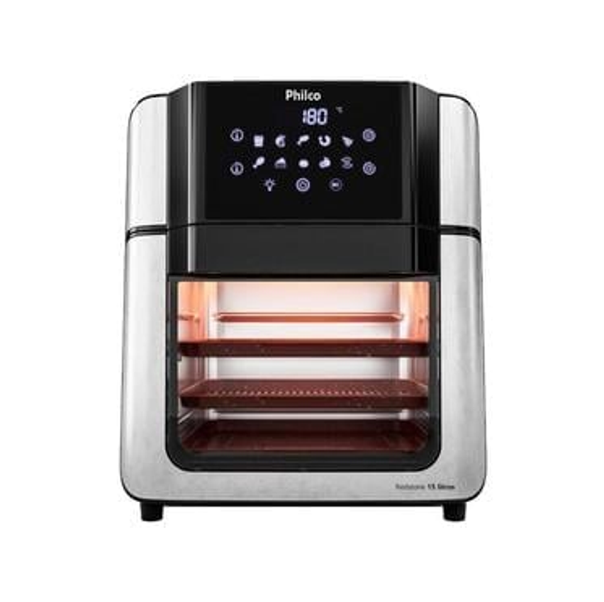 Fritadeira Air Fryer Oven Philco 15L Painel Digital PAF15A 127V