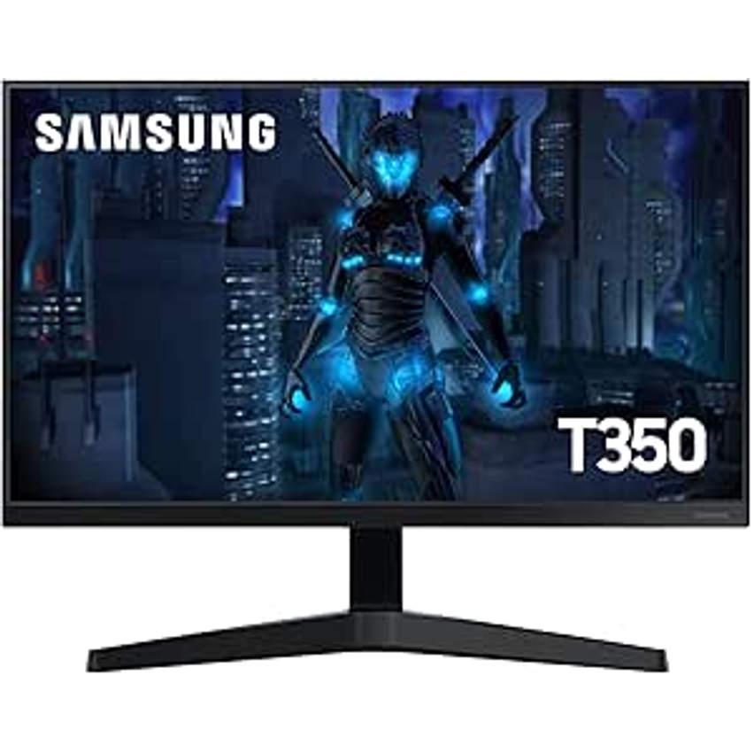 Samsung T350 - Monitor Gamer, 24", Fhd, 75hz, Hdmi, Vga, Freesync, Preto