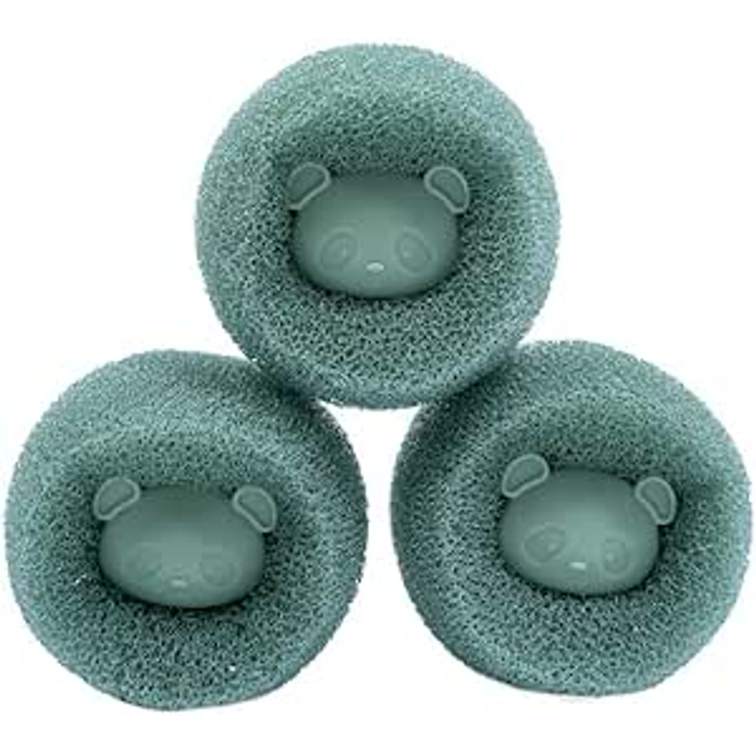 Kit De 3 Esponjas Tira Pelos Para Máquina De Lavar