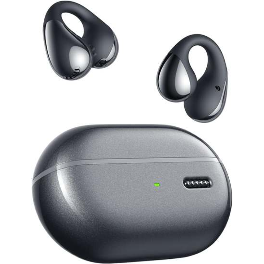SoundPEATS PearlClip Pro Fones de Ouvido Bluetooth 5.4 de Ouvido Aberto com Presilha, IPX5 à Prova d'Água, 24H de Bateria, Controle por APP, Fones Esportivos para Corrida, Ciclismo e Fitness