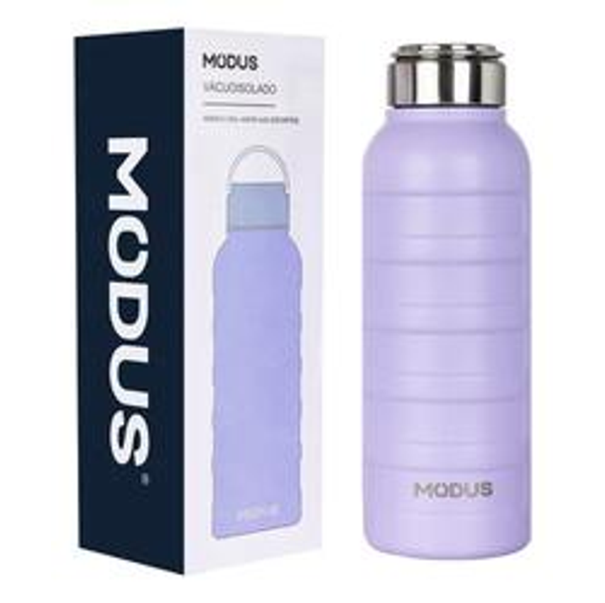 Modus Garrafa Térmica De Água 1000ml De Aço Inoxidável Cor Roxo