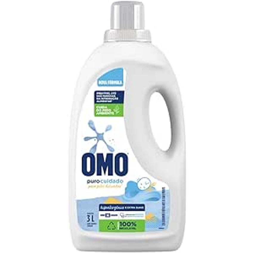 OMO Sabão Líquido Puro Cuidado 3L