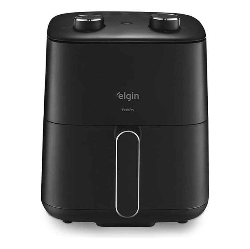 Fritadeira De Ar Petit Fry Elétrica 3.7l Preta Elgin Cor Preto