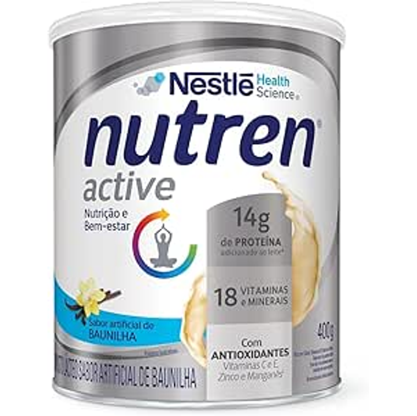 Nutren Suplemento Alimentar Active Baunilha 400G