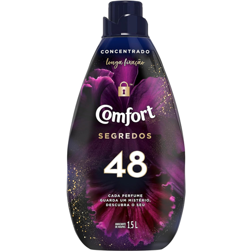Amaciante Concentrado Comfort Segredos 48 1,5l