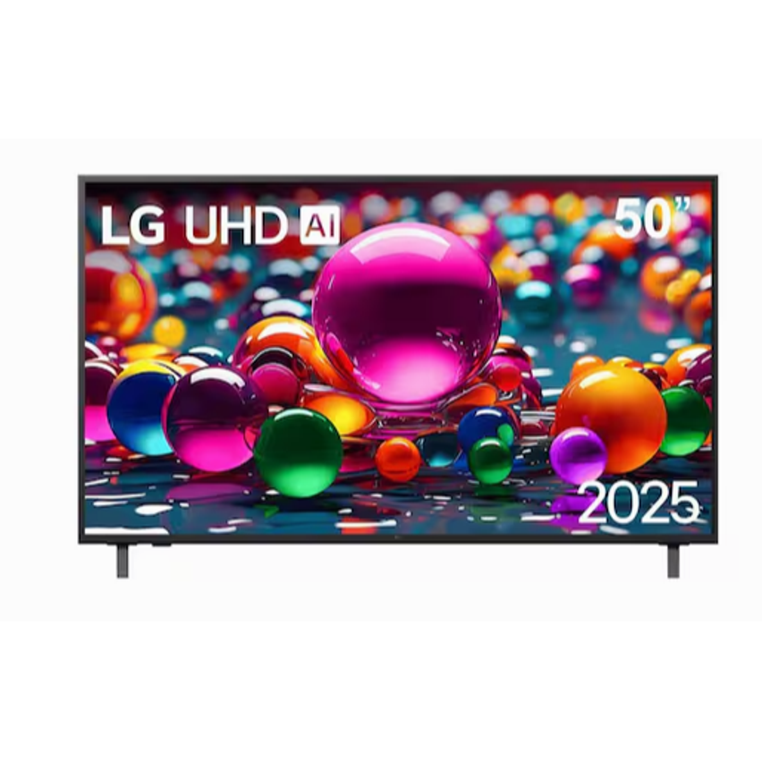 Smart TV 4K 50" LG Ultra HD 50UA8550PSA com Processador a7 Gen8 AI, Otimizador de Jogos, Wi-Fi, Bluetooth, webOS 25 e Controle Smart Magic