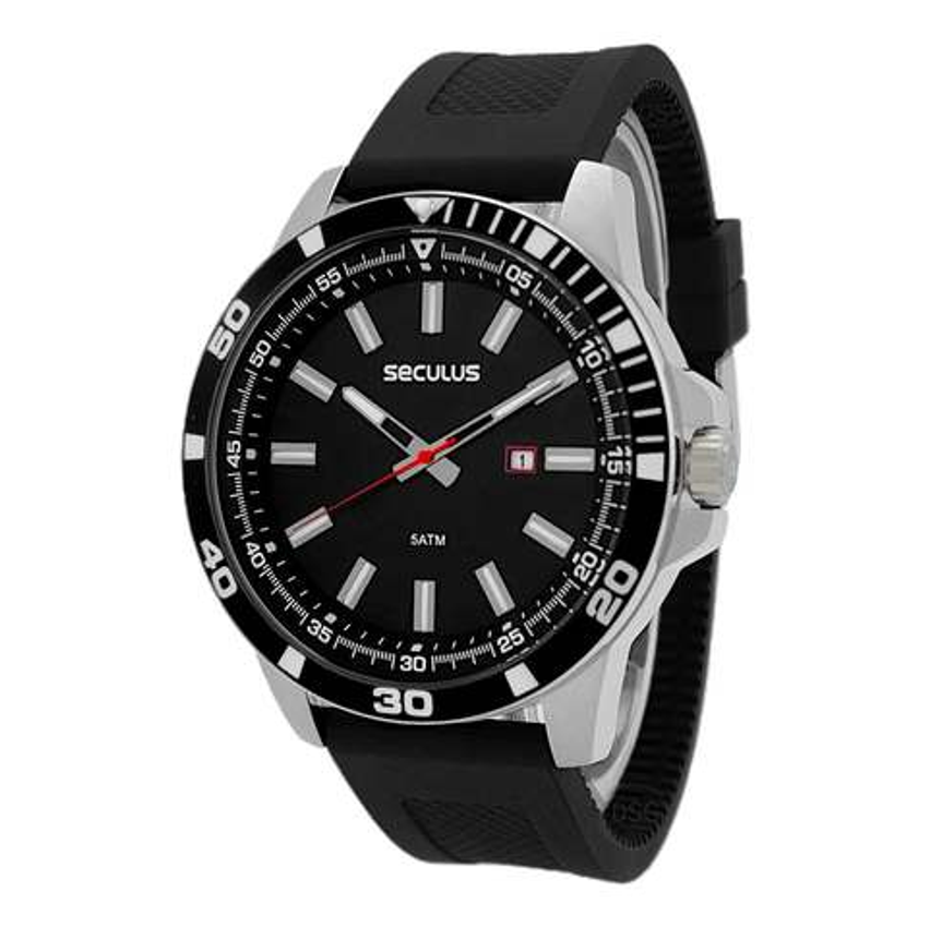 Relógio Seculus Masculino Original Prova D'água 50 Metros