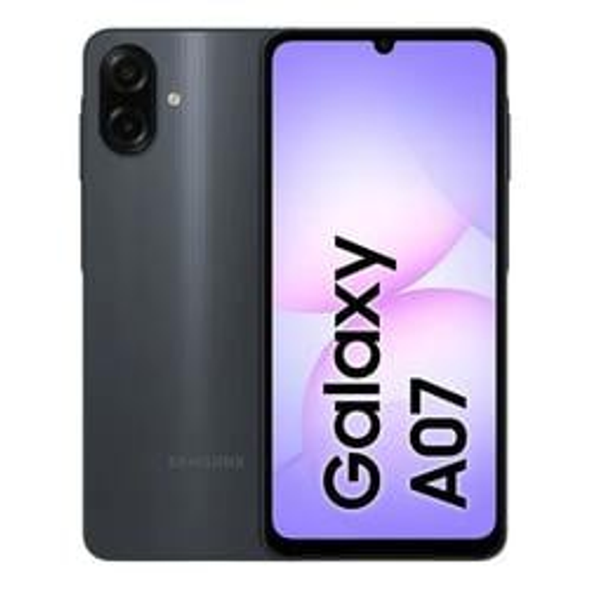 Smartphone Samsung Galaxy A07 4g Tela 6.7” 90hz 128gb Câmera Dupla 50mp Preto