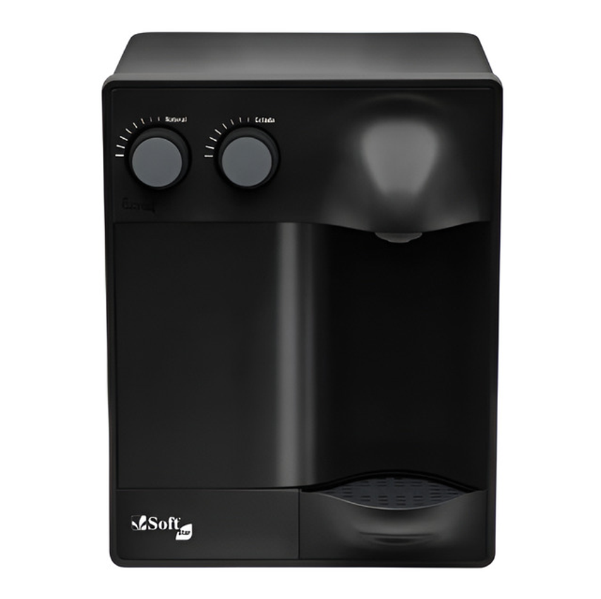 Purificador Everest Star Preto Água Gelada Por Compressor