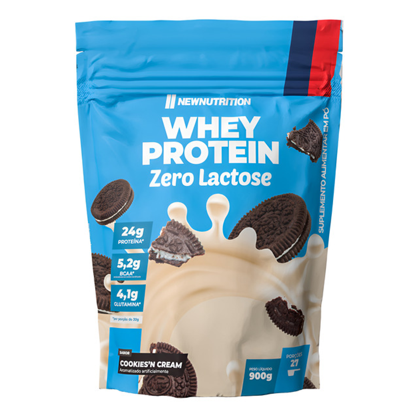 Suplemento Whey Protein Zero Lactose Cookies Newnutrition