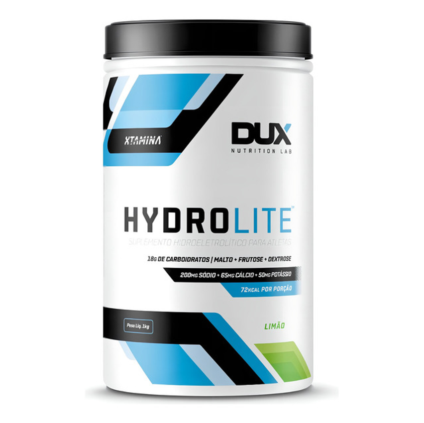 Carbo Em Pó Maltodextrina Frutose Dextrose Hydrolite Dux 1kg Sabor Limão