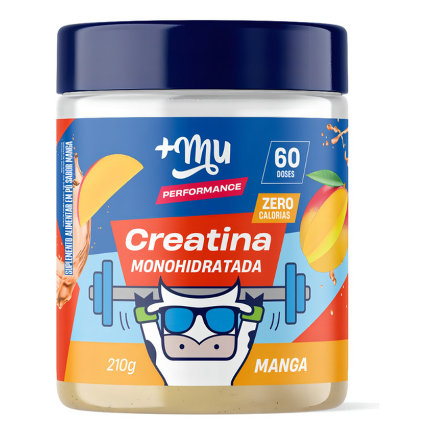 Creatina Monohidratada Sabor Manga 210g +mu
