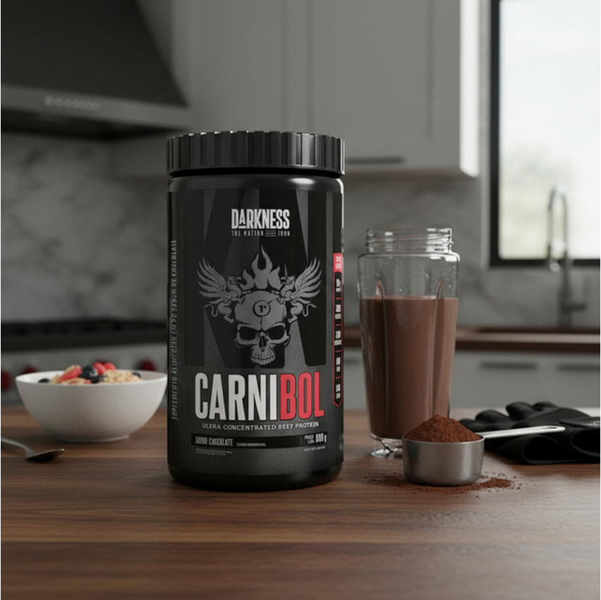 Proteína Da Carne Carnibol Integralmédica Darkness 900g