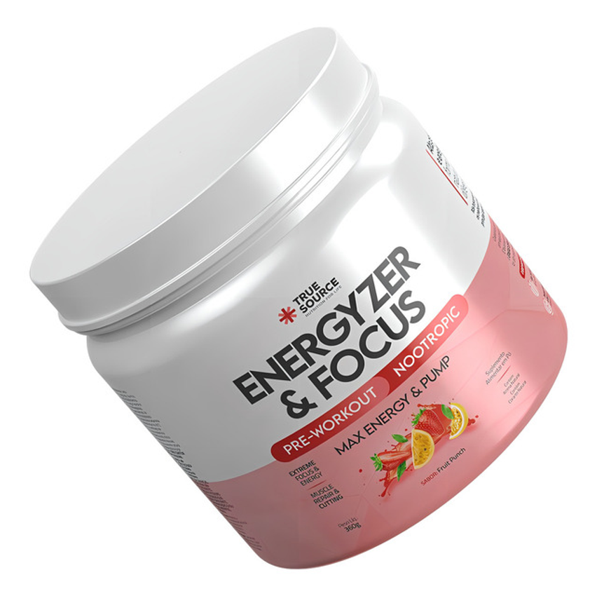 Pré Treino Energyzer Fruit Punch - True Source 360g