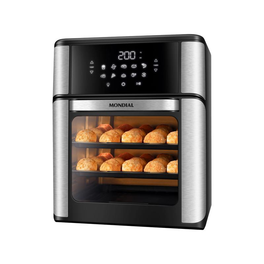 Air Fryer Mondial Forno Oven AFON-12L-BI Preta 12L