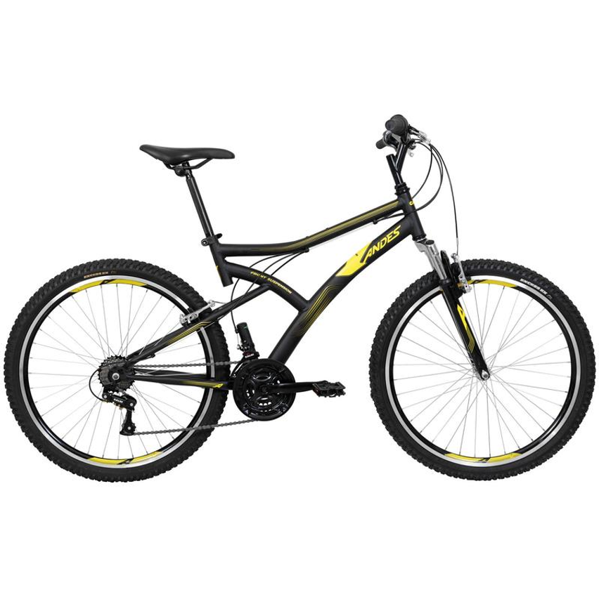 Bicicleta Aro 26" Caloi Andes Freio V-Brake 21 Marchas