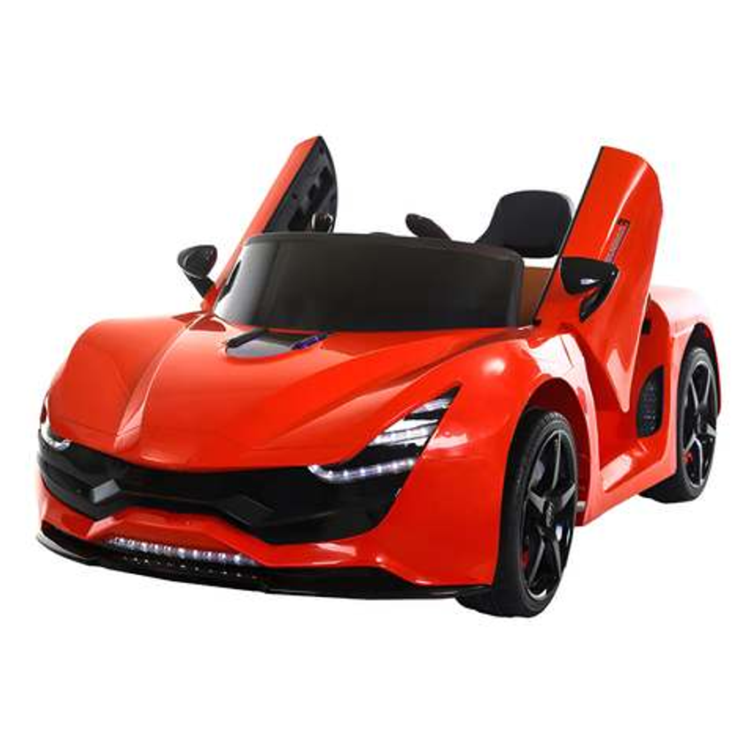 Carrinho Eletrico Infantil  Porta Gaivota Super Luxo 12v  Vermelho