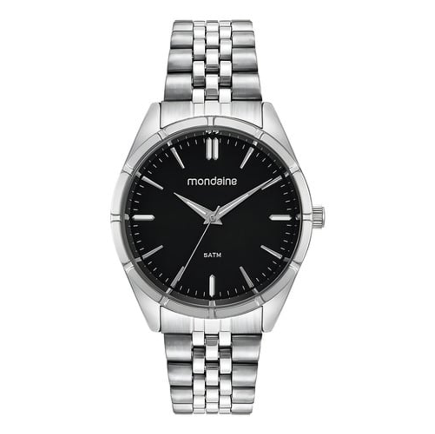 Relógio Masculino Mondaine Prateado 32567g0mvne2