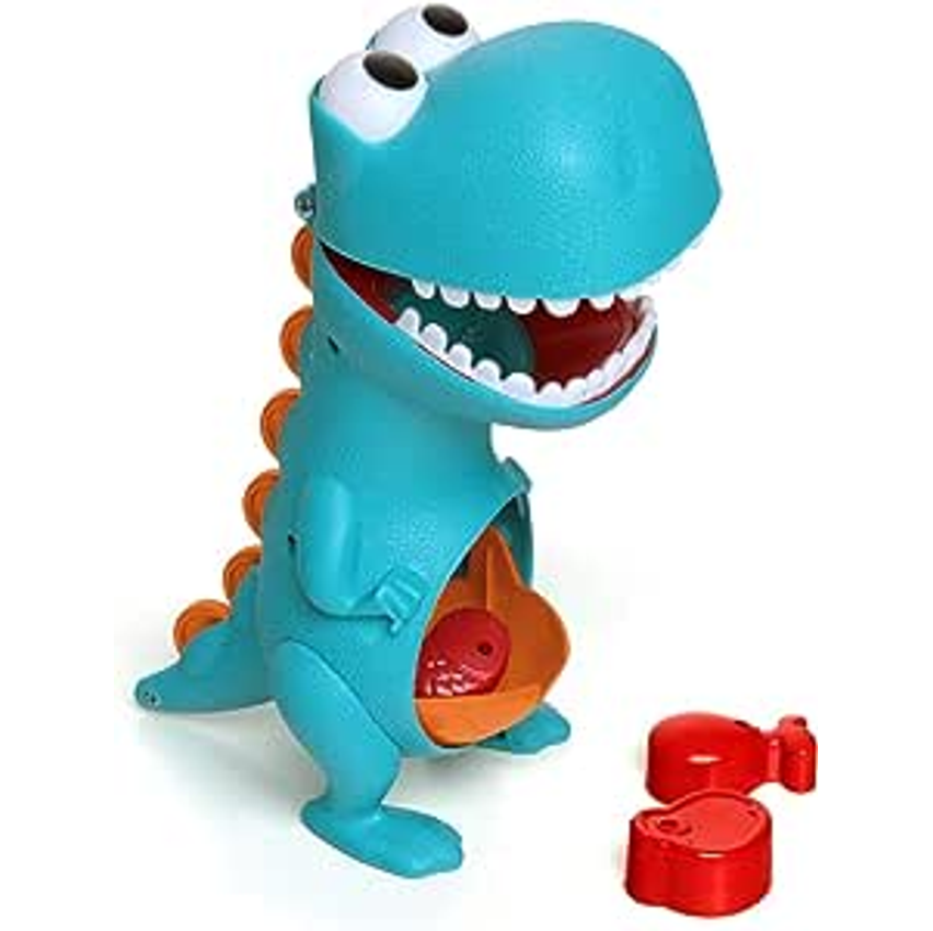 Brinquedo para Bebe Dino Papa Tudo com Acessórios, Elka, Multicor