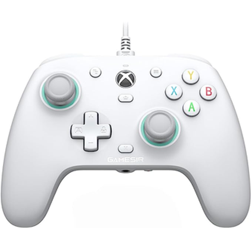 Controle Com Fio Gamesir G7 Se Para Xbox One X S PC - Cor Branco - Hall Effect