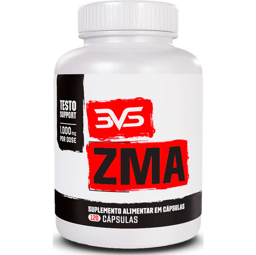Zma 1000mg Ultra Concentrado Fórmula Exclusiva Precursor Testo - 120 Cápsulas