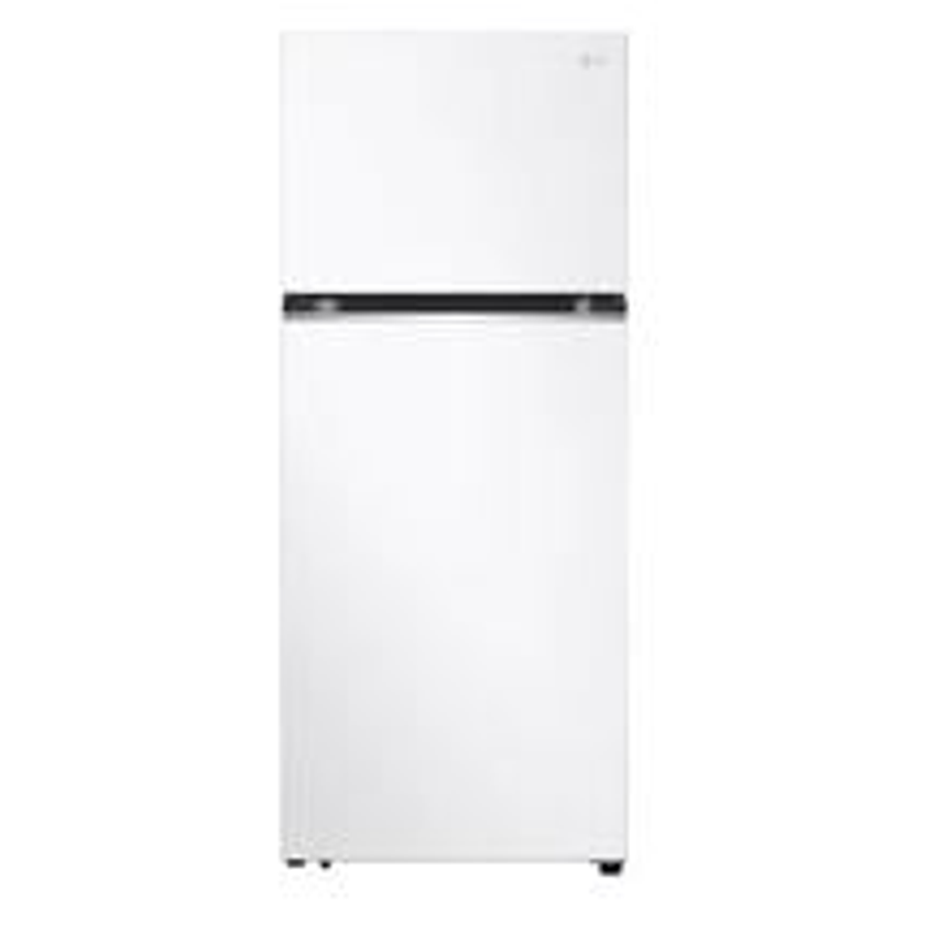 Geladeira/Refrigerador LG Frost Free Inox Duplex Branca 375L GN-B372PQW