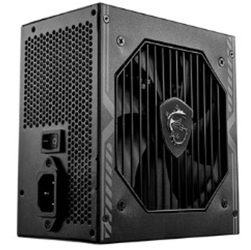 Fonte MSI MAG A650BN, ATX, 650W, 80 PLUS Bronze, PFC Ativo, Entrada Bivolt, Preto - 306-7ZP2B22-CE0