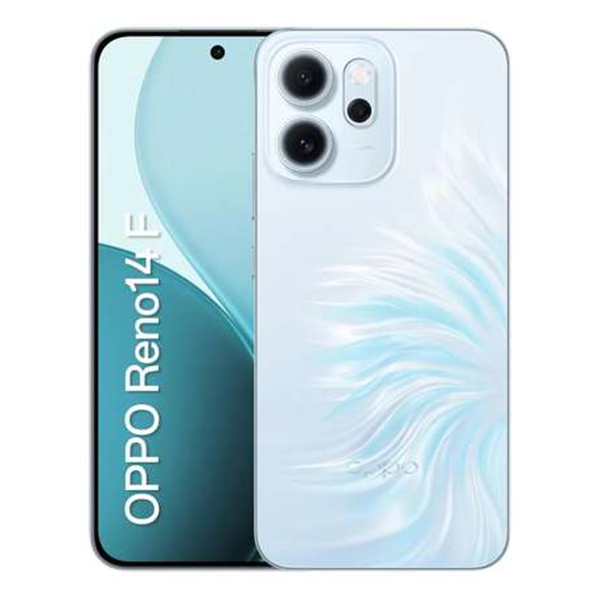 Smartphone Oppo Reno 14 F 256gb 12gb Ram Azul