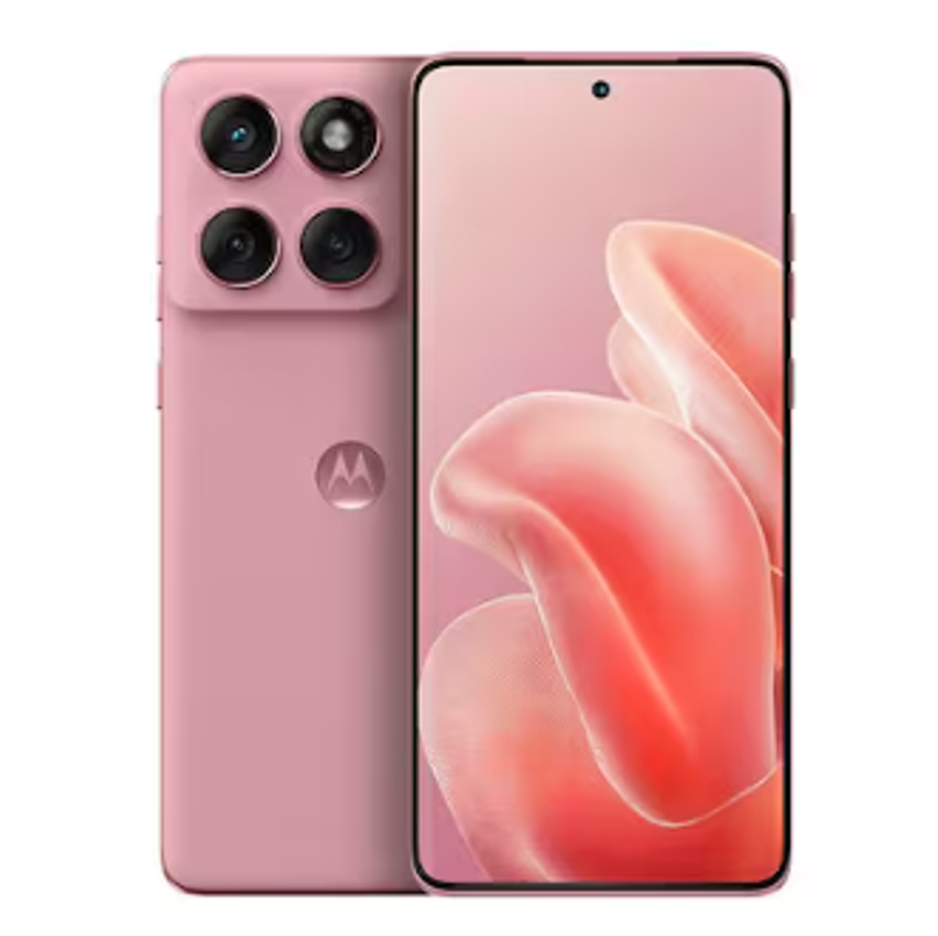 Smartphone Motorola Edge 60 Fusion 5G Rosa 256GB, 8GB RAM, Tela 6,7", Câmera Sony LYTIA 700C 50MP, Gorilla Glass 7i, Dimensity 7300, IP69 e IP68