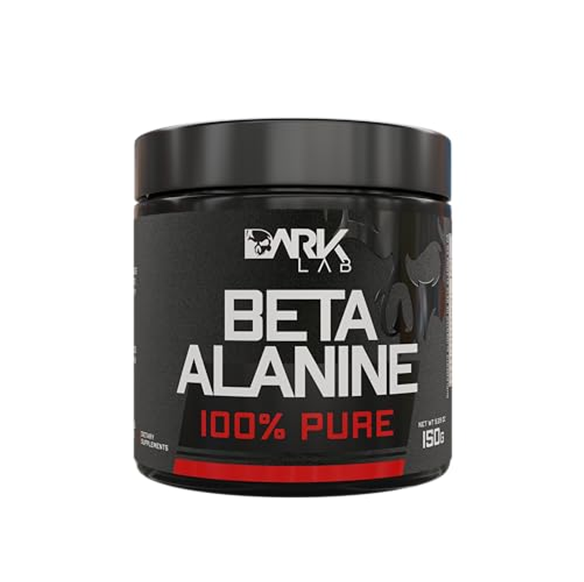 Beta Alanina 100% Pura Dark Lab, 150g, Resistência Muscular