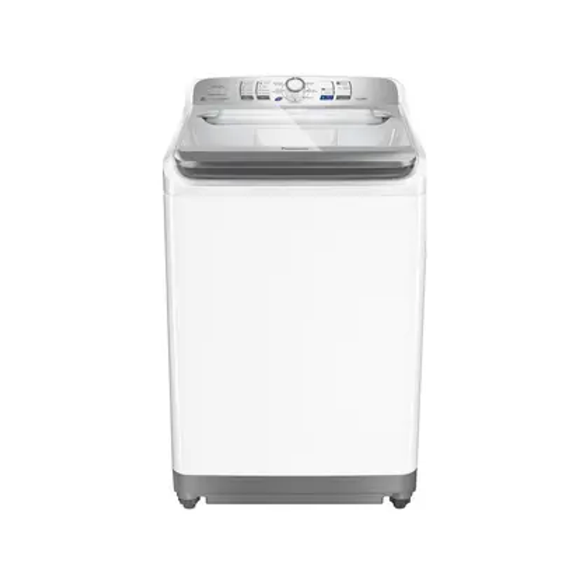 Lavadora de Roupas Panasonic NA-F120B1WA - 12Kg Cesto Inox 8 Programas de Lavagem Branca