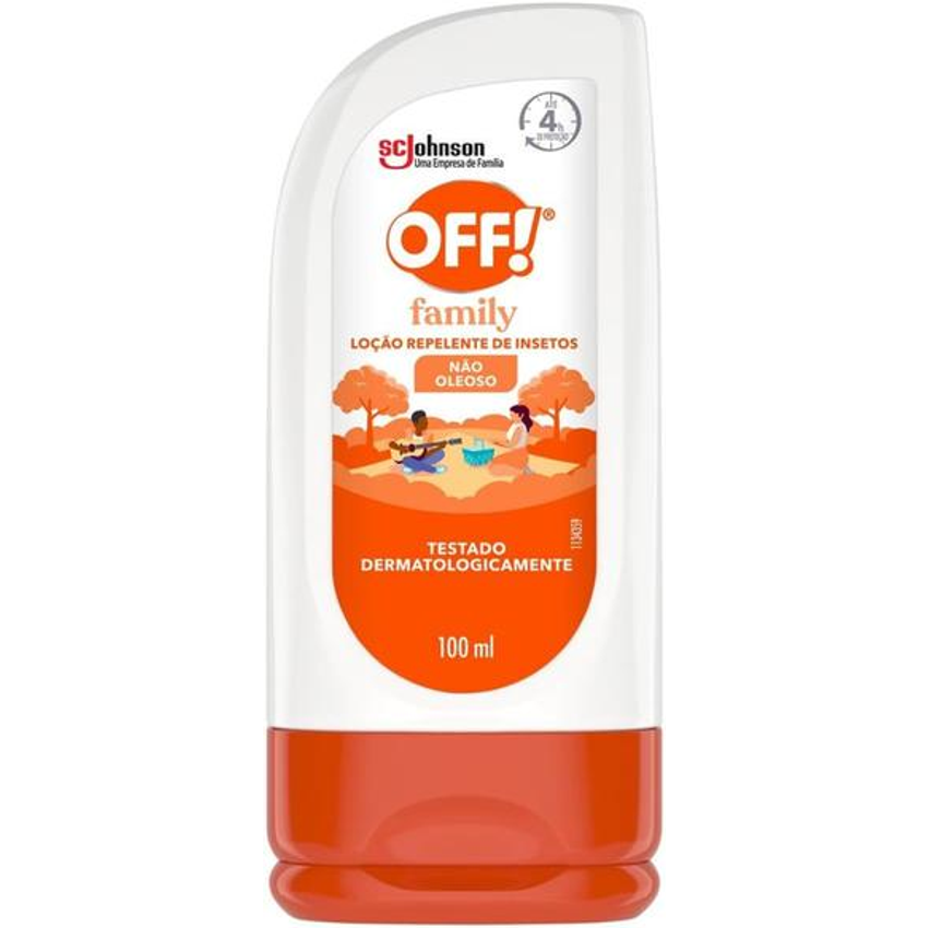 OFF! Family Loção Repelente de Insetos e Mosquitos, 100ml