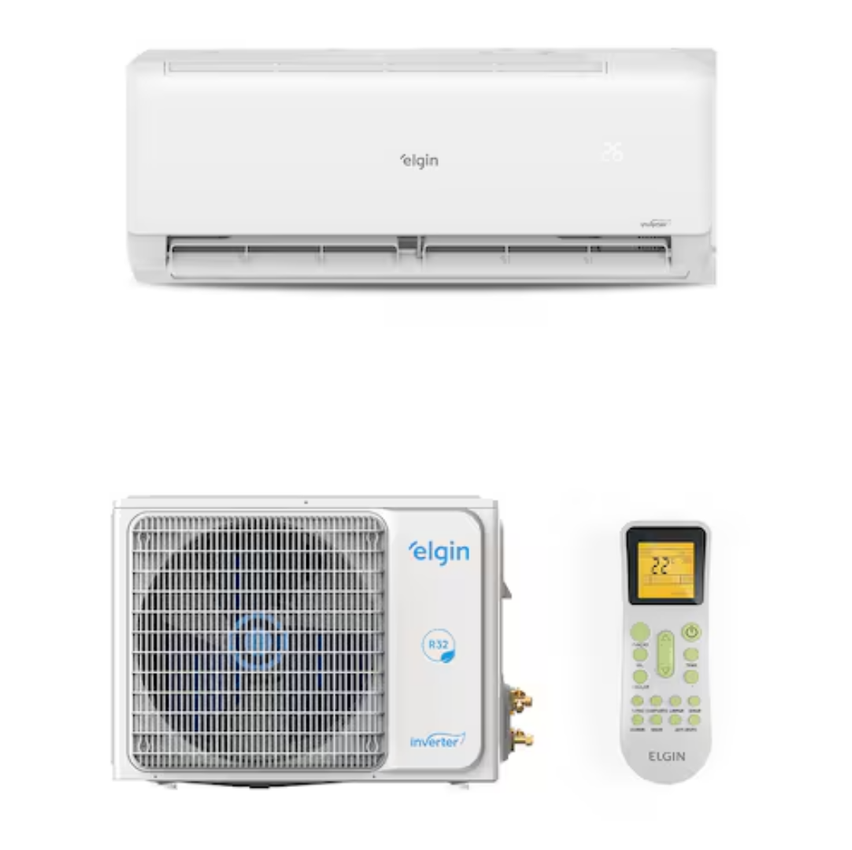 Ar Condicionado 9.000 BTUs Eco Inverter II Connect Elgin Frio - 220V