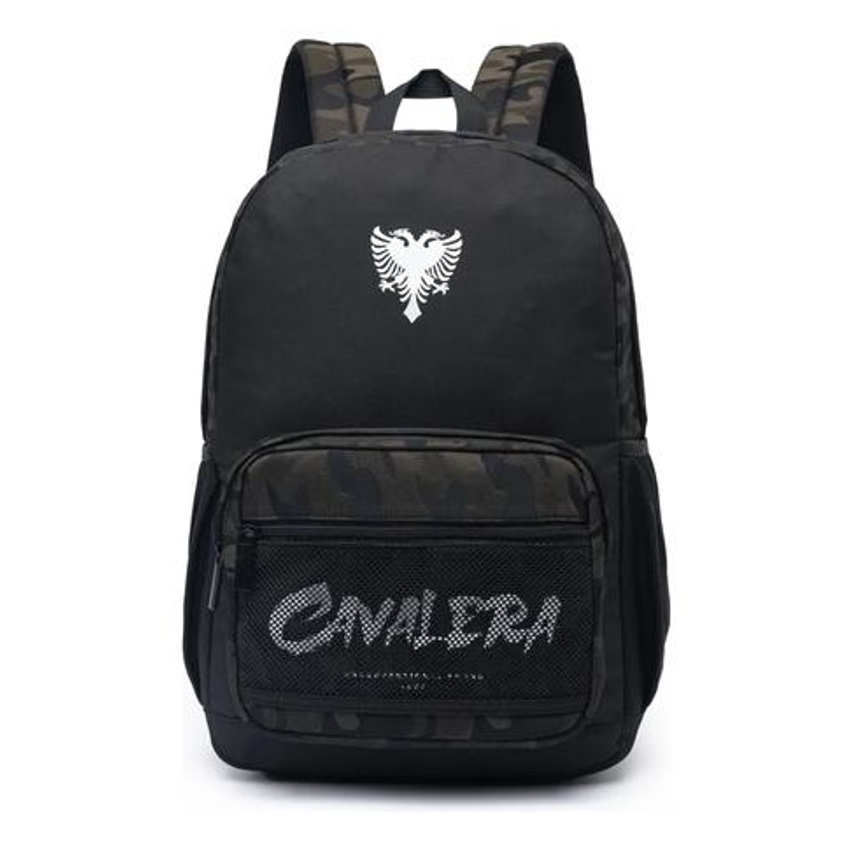 Mochila Bolsa Cavalera Unissex Laptop Impermeável Reforçada Cor Preto