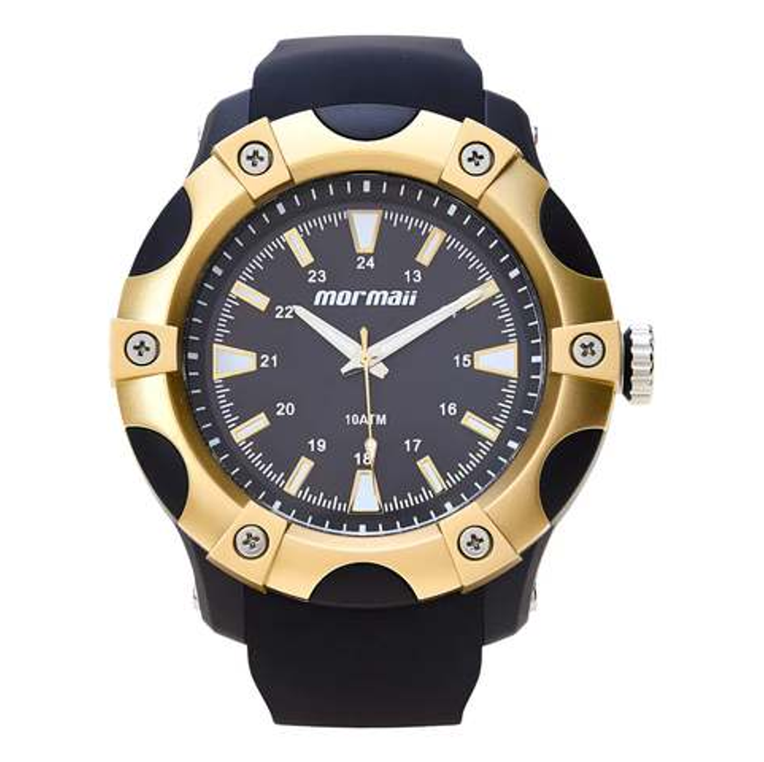 Relógio Masculino Urban Mo2035lx/8d Com 10 ATM Preto Mormaii