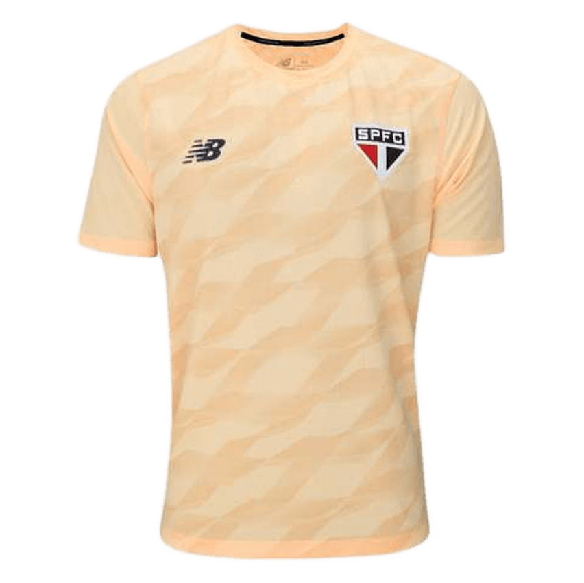 Camisa São Paulo 24/25 s/n° Treino New Balance Masculina - Laranja