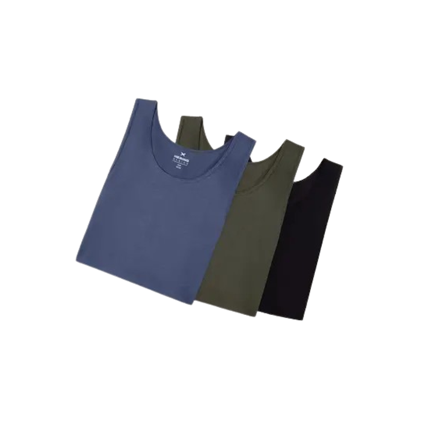 Kit 3 Regatas Masculinas Slim - Hering