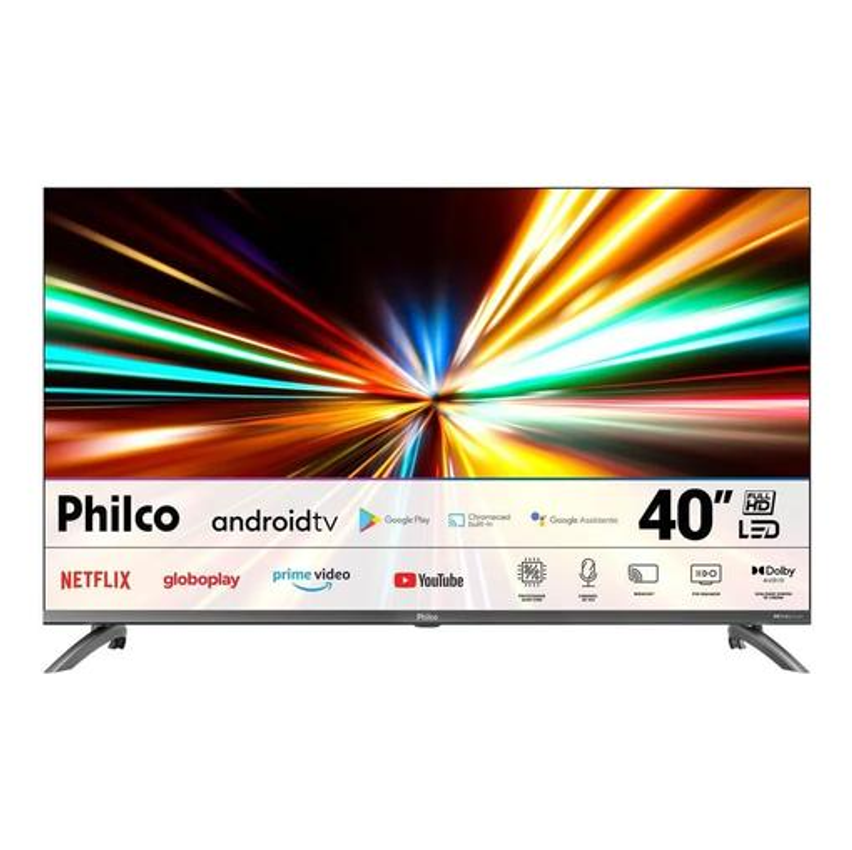 Smart Tv 40 Philco Ptv40m9gacgb Android Tv Dolby Audio