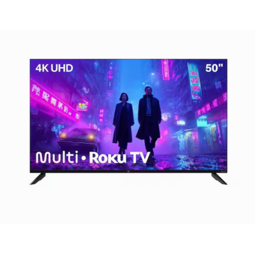 Smart TV DLED 50 4K Multi Roku 4HDMI 2USB Wi-Fi