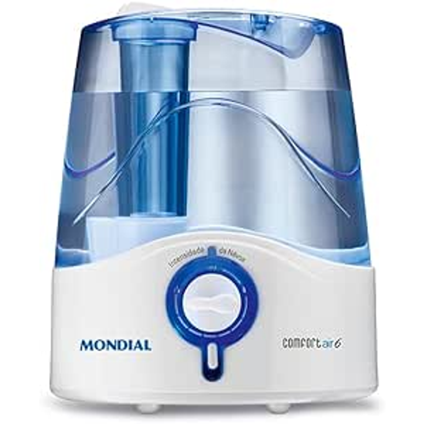 Umidificador de Ar Comfort Air 6, Mondial, Branco/Azul, 35W, Bivolt - UA-07