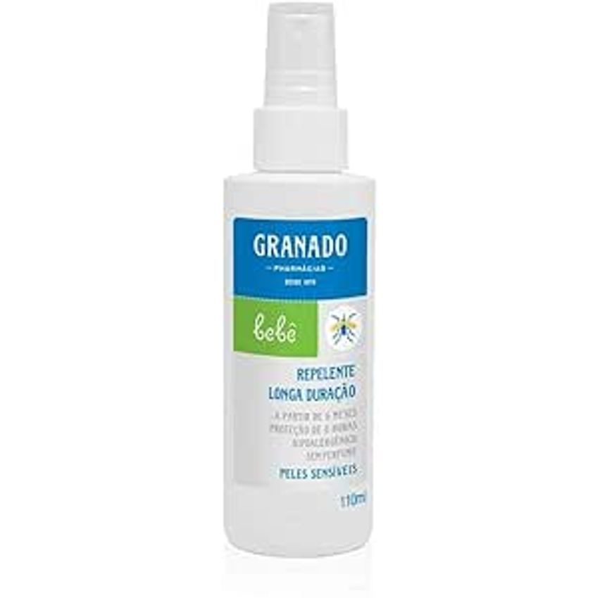 Repelente Longa Duração, Granado, Branco, 110ml