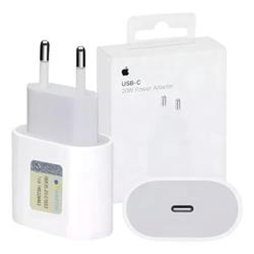 Carregador Fonte Apple Ipad Iphone Turbo Usb-c 20w Original