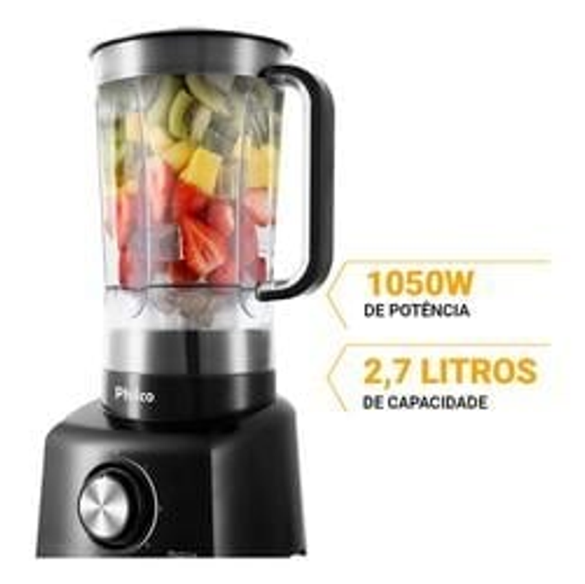 Liquidificador Philco 2,7L 1050W com Filtro PLQ11A 220W