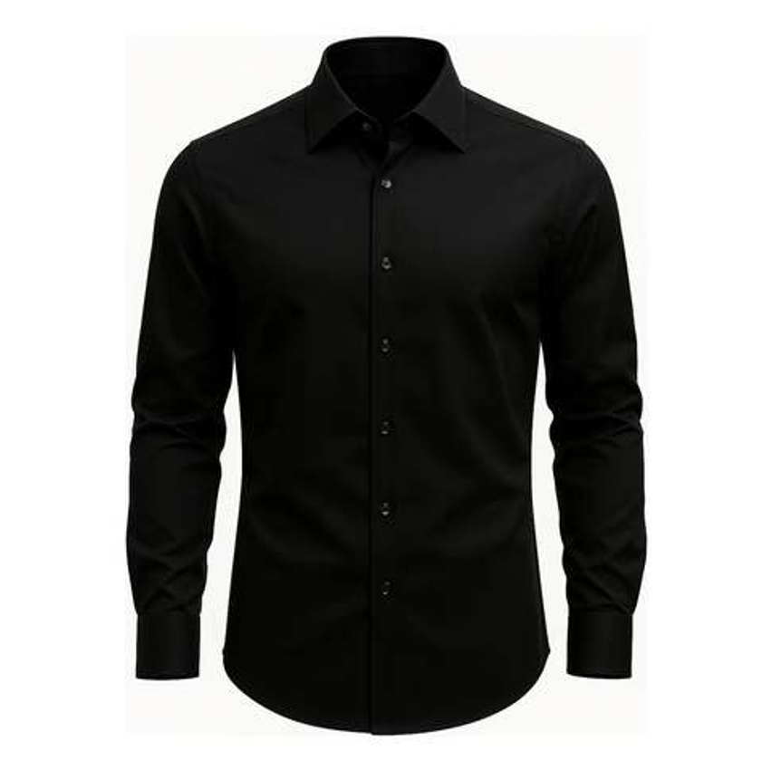 Camisa Social Masculina Slim Premium Manga Longa