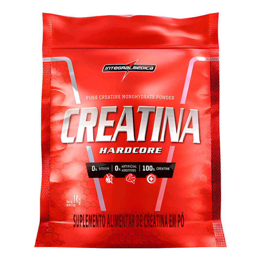 Integralmedica Creatina Hardcore Monohidratada - Pouch 1kg