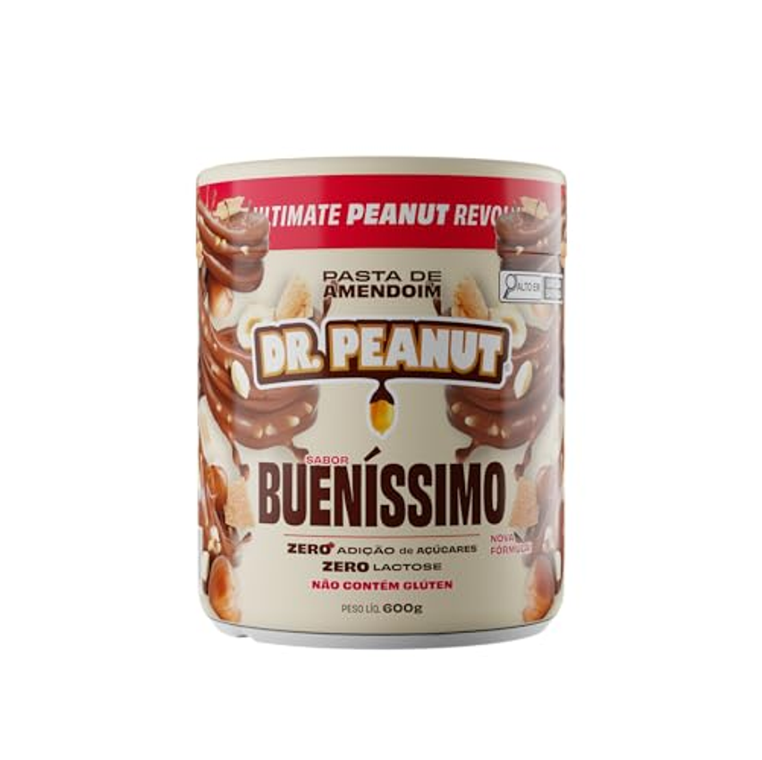 DR. Peanut Pasta de Amendoim Bueníssimo 600G - Com Whey Protein