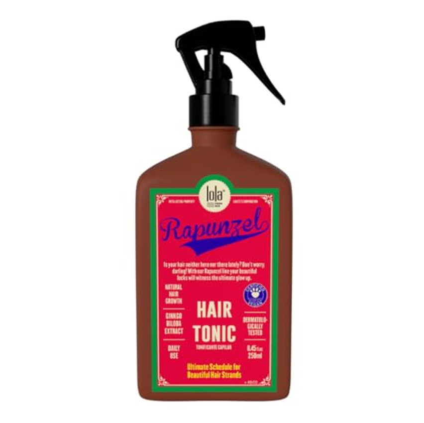 Rapunzel Growth Tônico Capilar 250ml , Lola Cosmetics