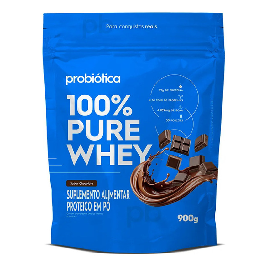 100% Pure Whey 900g Refil - Probiótica